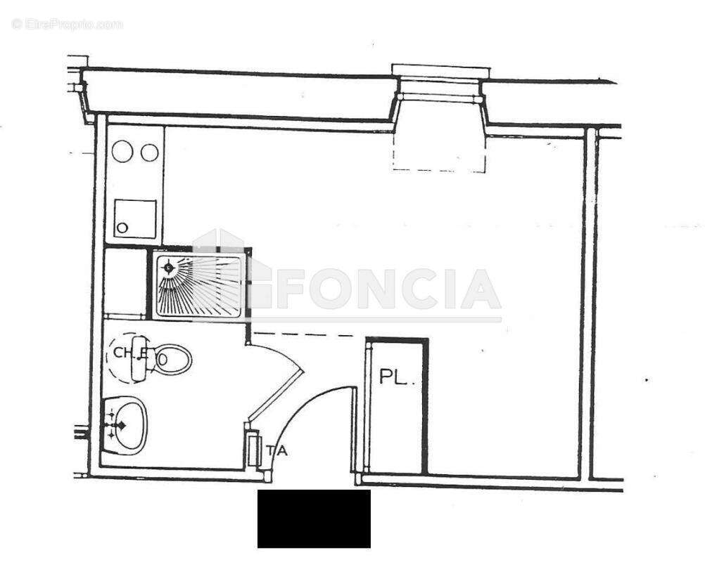 Vente - Appartement en résidence services - Studio - 16,85 m² - - photo 13