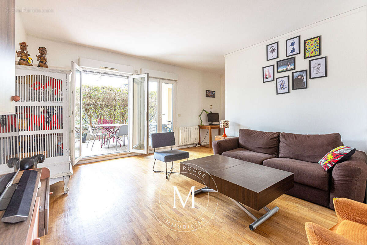 Appartement Montrouge 3 pièces - 72m² , terrasse, jardin, cave - photo 4