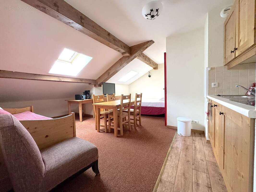 Appartement VALCENIS Studio 19 m2 + garage  - Les Alpages (2/4 pers.) - SOUS BAIL - photo 4