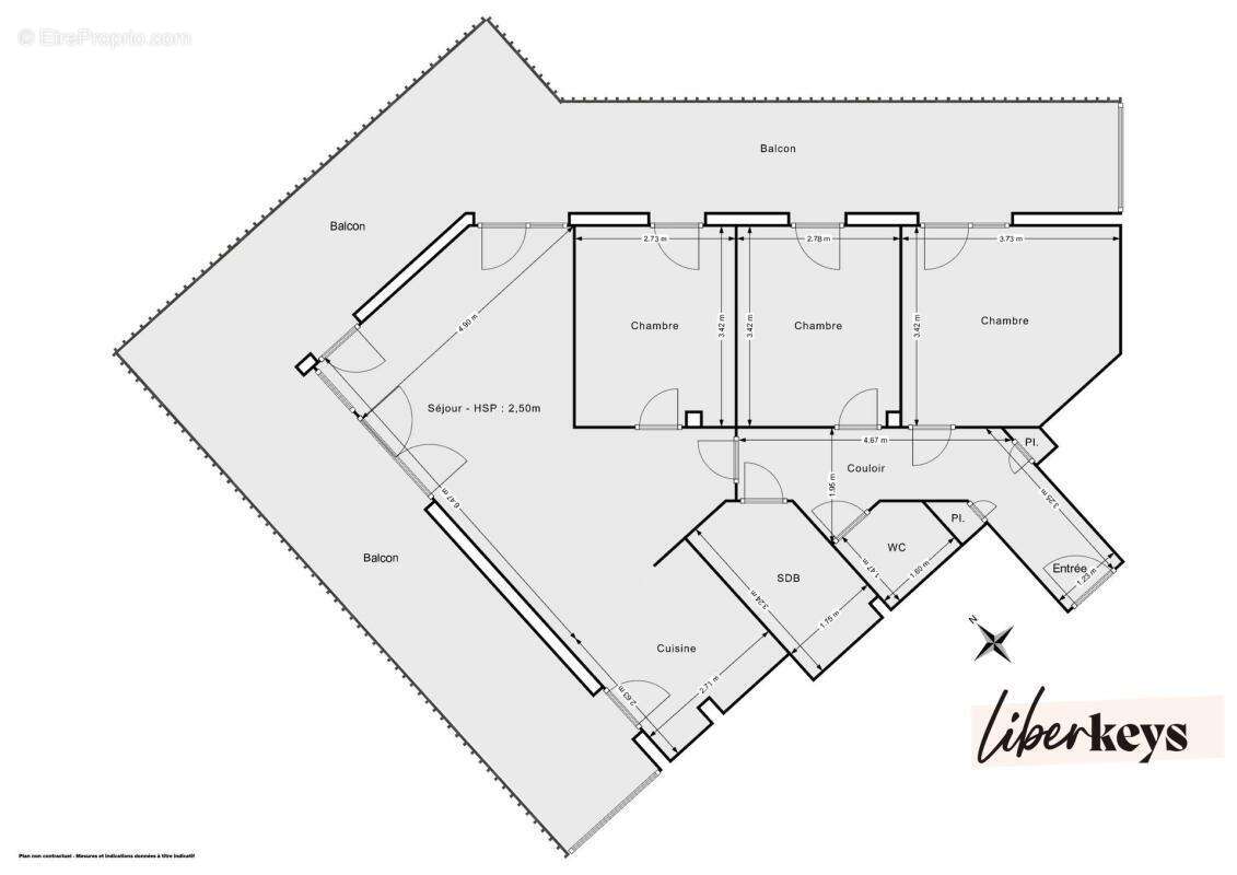 Appartement à GENNEVILLIERS