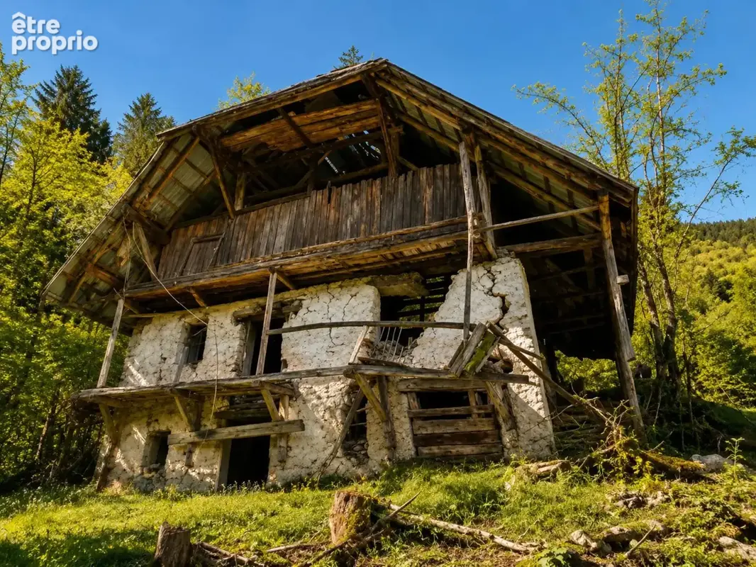 A vendre sur 2,4 ha en pleine nature 1 Chalet Rénové + 1 ancien chalet à réhabiliter - photo 30