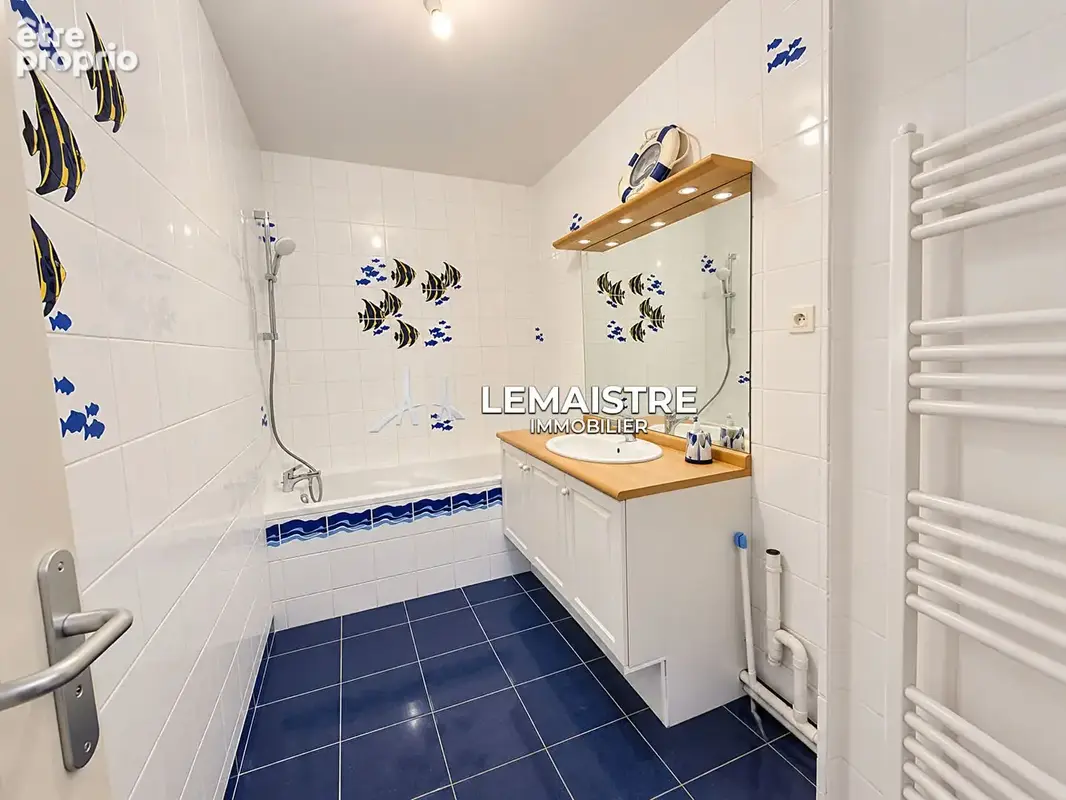 Appartement à vendre - Sainte-Adresse  norme PMR - 98 m² - 3 chambres - Terrasse plein sud et stationnement privé - photo 6