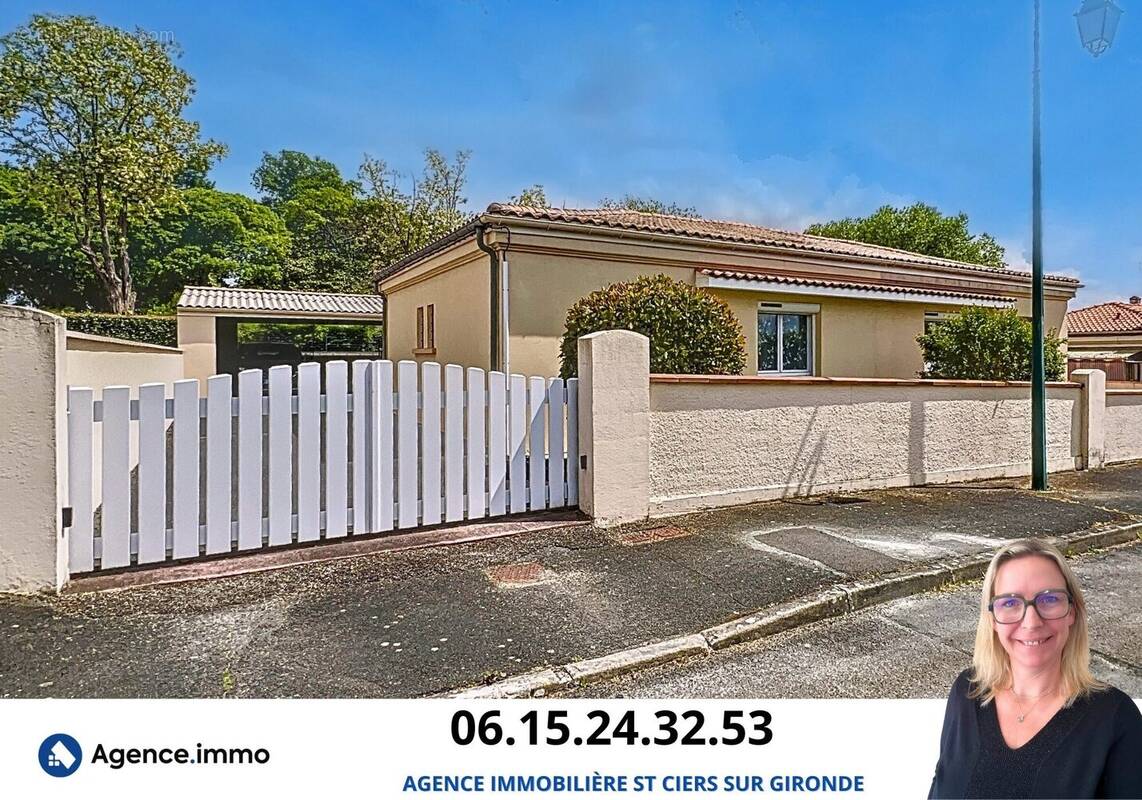 Maison à SAINT-CIERS-SUR-GIRONDE