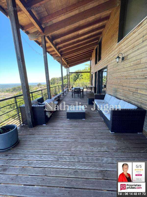 Ollioules - maison d'architecte evolutive de 145 m2 - vue mer exceptionnelle, calme, campagne, securise, sans vis a vis, terrass - photo 7