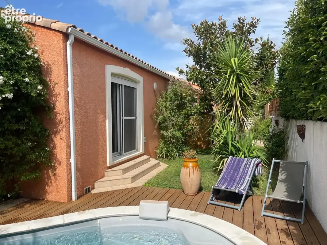 Villa 106 m² pp 3 chambres sur 400 m² terrain piscine - photo 9