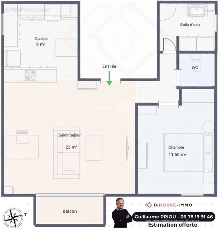 Appartement à BEGLES