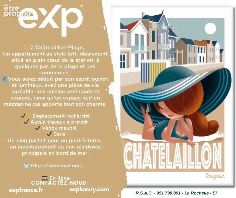 Appartement 51 m² à Chatelaillon-Plage  - photo 4