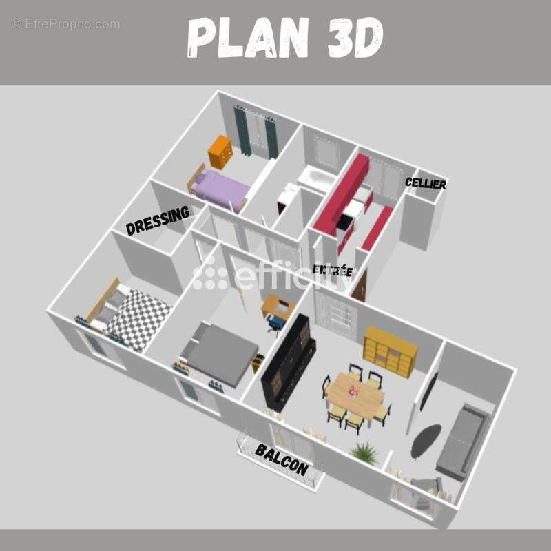 Appartement à VINON-SUR-VERDON