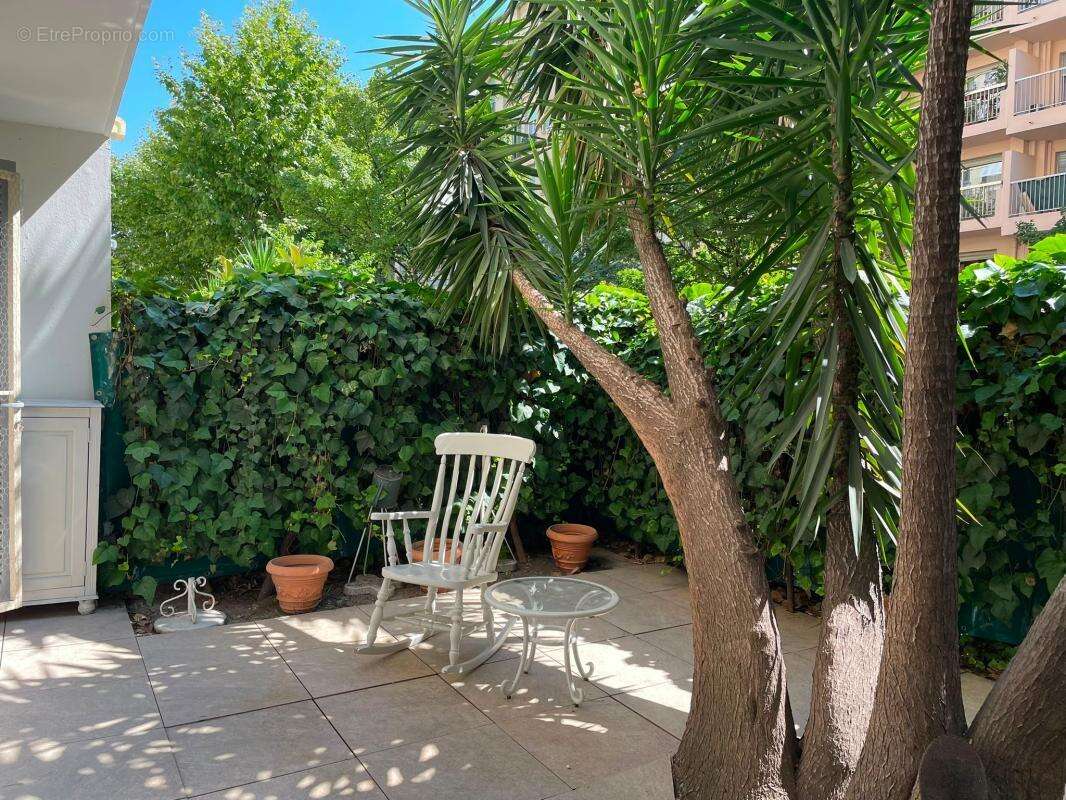 NICE Parc Impérial 3P 57m² rez de jardin terrasse jardin - photo 2