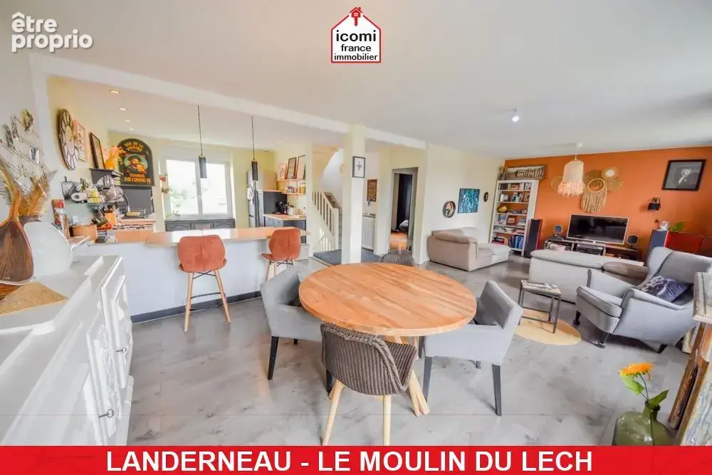 Finistere - landerneau (29800) - a vendre - maison individuelle t7 152m² - 6 chambres - garage - ideale pour une famille sur ter - photo 3