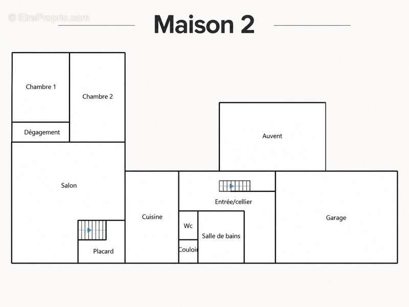 Ensemble immobilier avec 3 maisons sur 5 110 m² – Moragne 17430 - photo 7