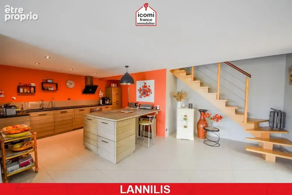 Finistere - lannilis (29870) - a vendre - maison t8 201m² + 3 gites t4 92m², t3 50m² et t3 50m² - double garage - carport - spa  - photo 7