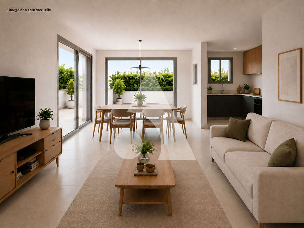 Appartement  3 Pieces de 66.85m²  en R+2  VEFA Aix Les Bains - photo 2