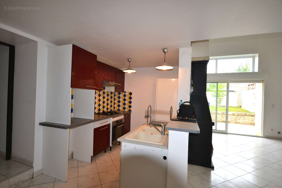 Pont l abbé d'arnoult centre ville maison 134 m2 3 chambres double garage - photo 4
