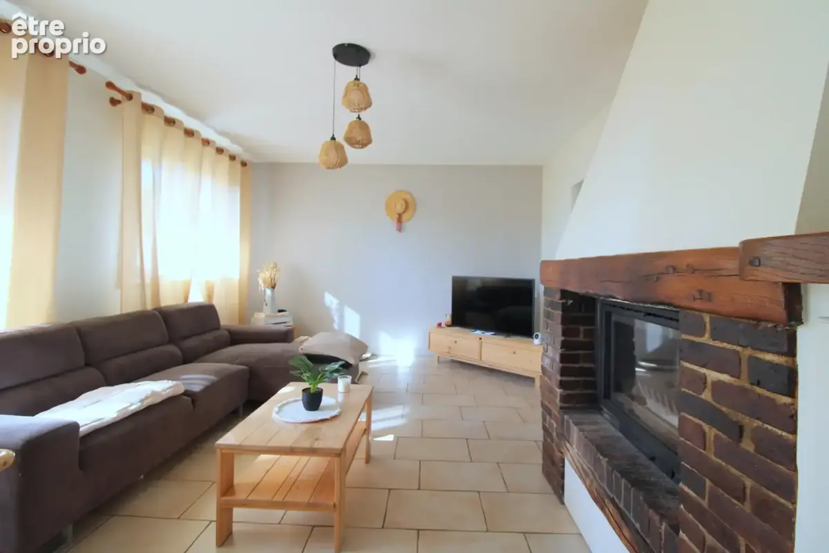 8 min de dreux. maison de 5 pieces avec sous-sol sur 1320 m2 de terrain. - photo 6
