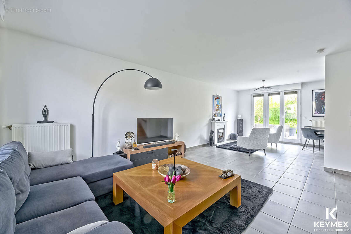 Maison 90M² Bruyères sur Oise 3 ch, gare, commerces, écoles, jardin. - photo 3