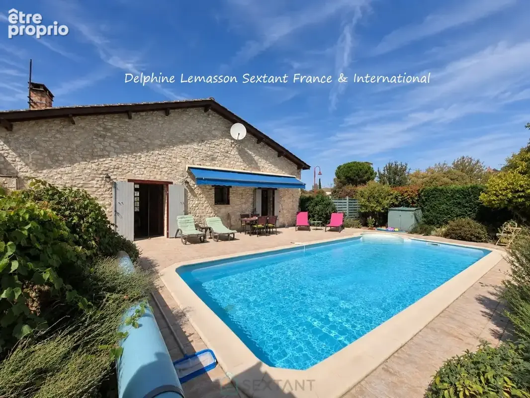 Maison en pierre avec piscine  idéale location saisonnière, proche Duras - photo 1