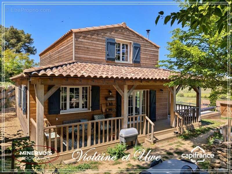 La caunette – hameau de babio – maison contemporaine d’exception avec piscine – environnement naturel préservé - photo 6
