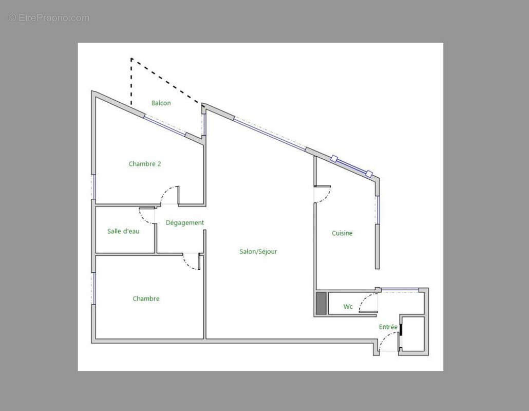 Appartement à PARIS-15E