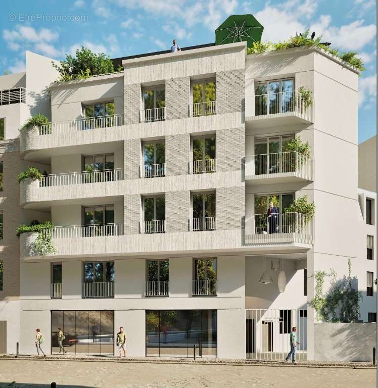 Projet de construction : 18 logements dont 7 logements et un local commercial créés - Mairie d'Asnières - 379m2 - 2,8 M € FAI - photo 2