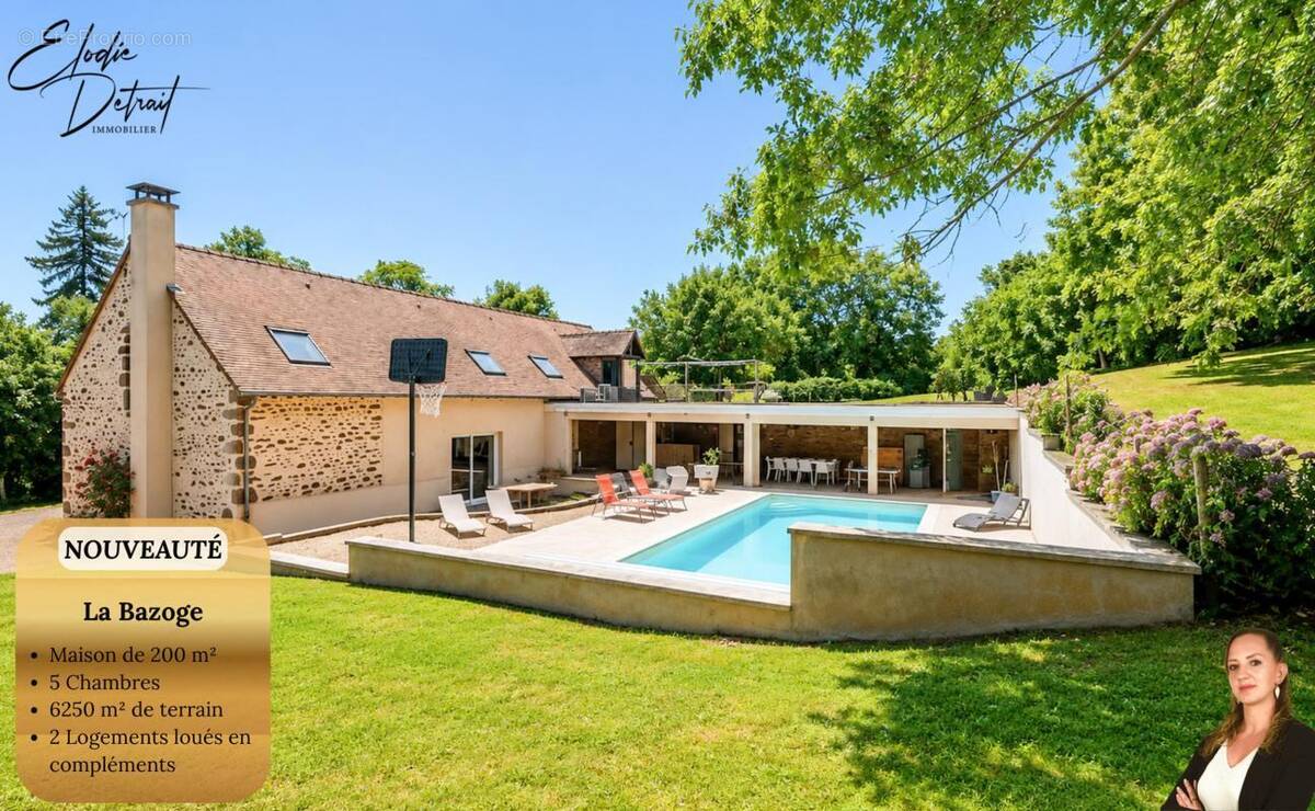 Maison à LA BAZOGE