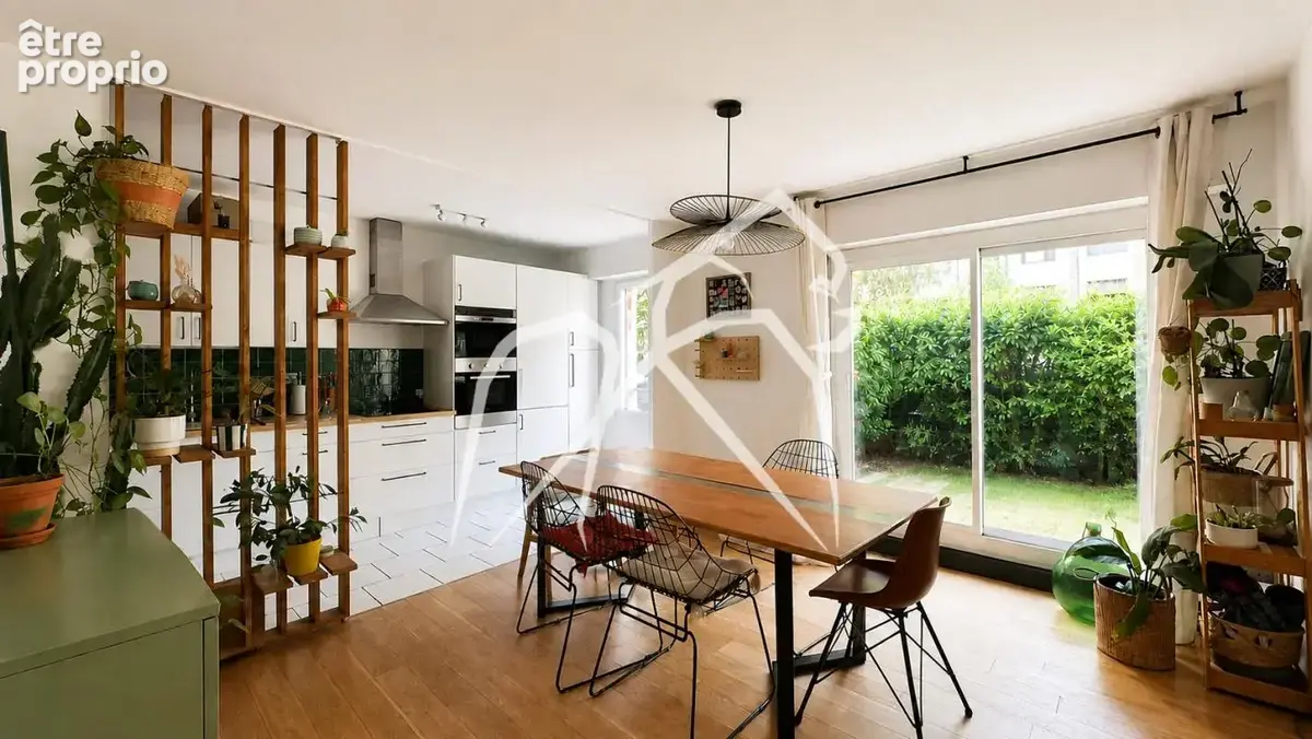 Appartement avec Jardin arboré 5 pièces  Rouen St Marc  90 m²  Garage inclus dans le prix  - photo 2