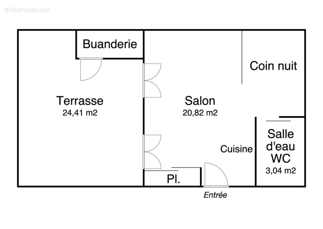 Appartement à MARSEILLE-6E