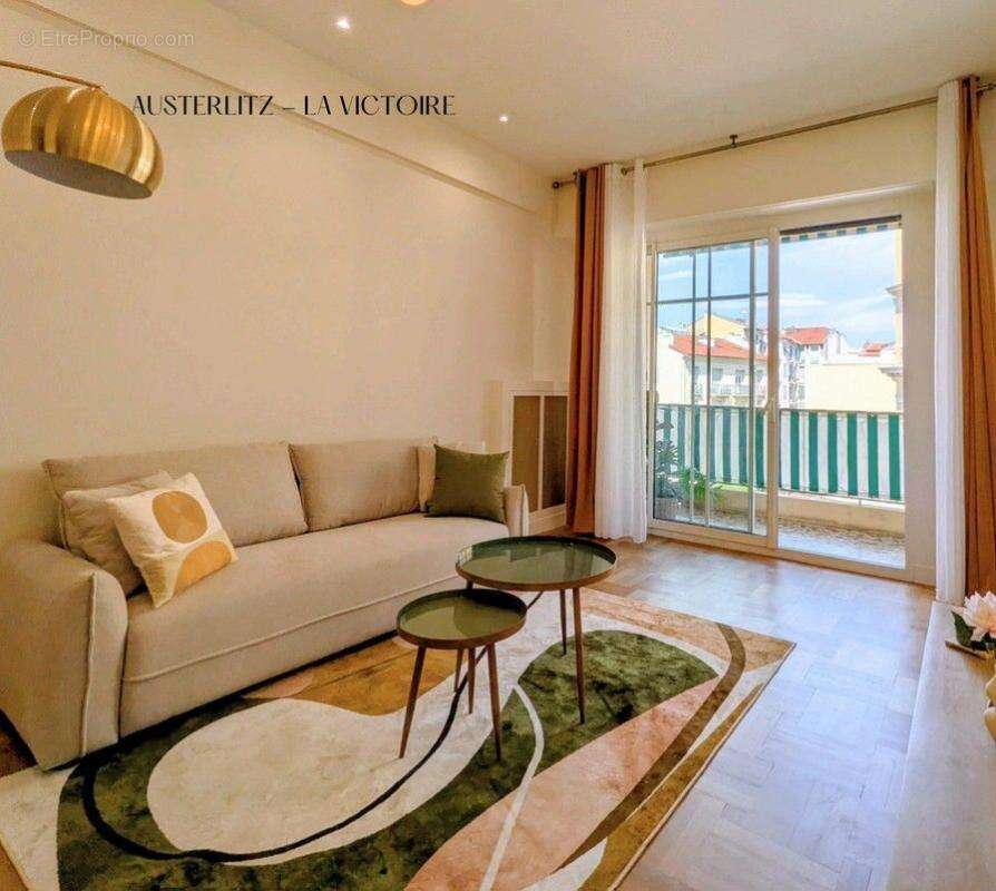 NICE Carré d'Or Fleurs 3P 64m² terrasse balcon - photo 3