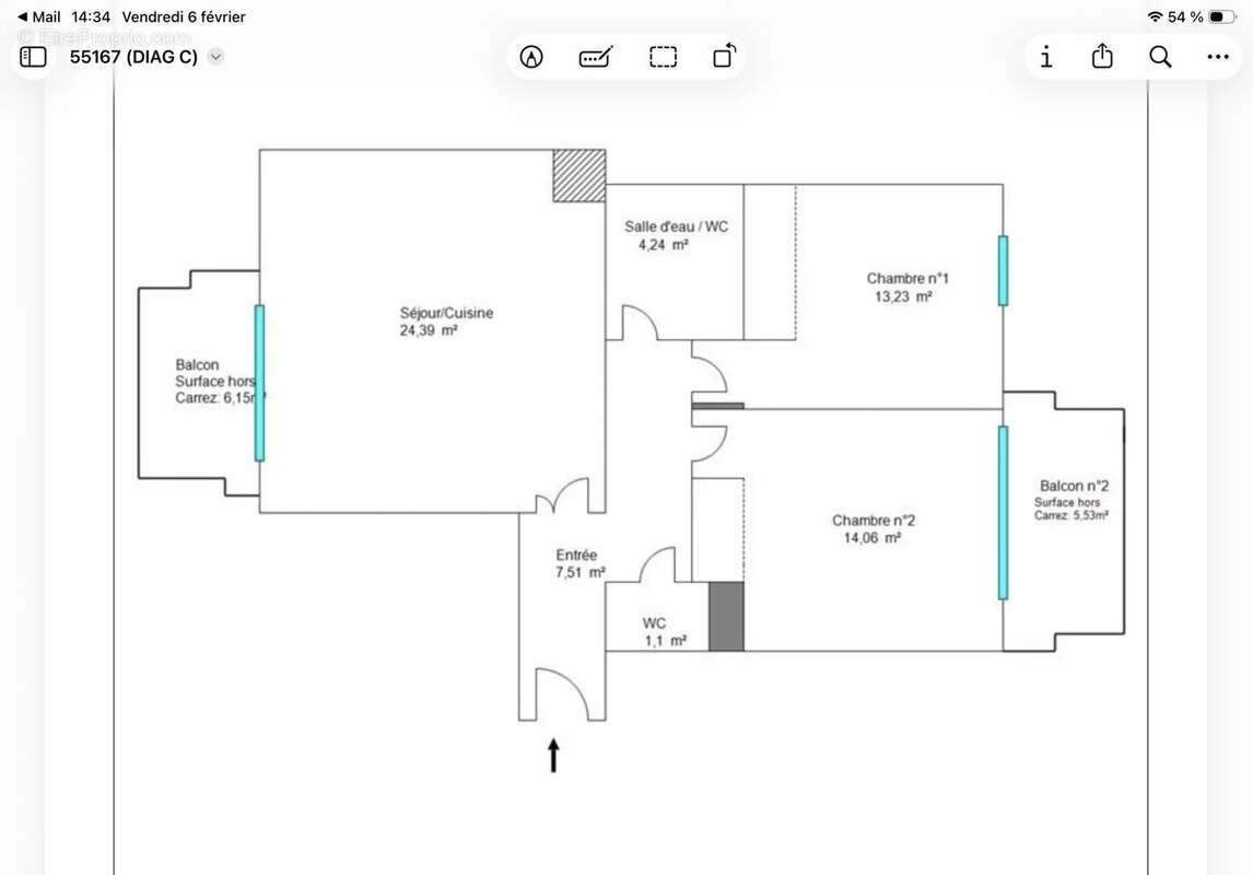 Appartement à MENTON