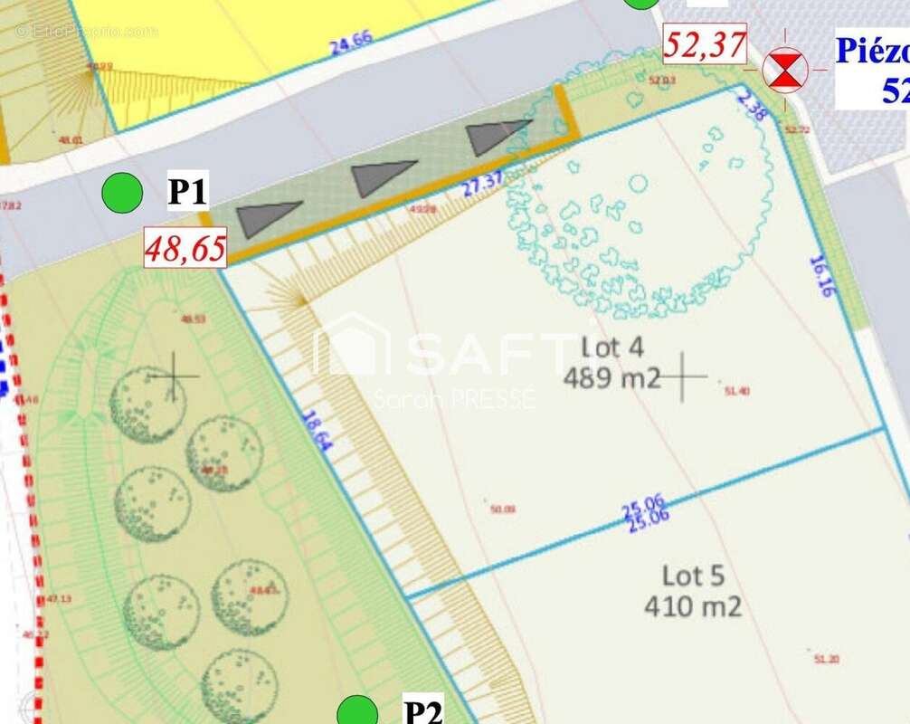 Photo 2 - Terrain à LE FUILET