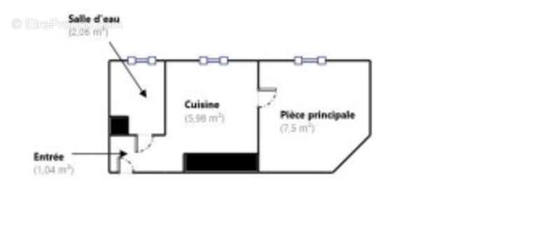 Appartement à PARIS-20E