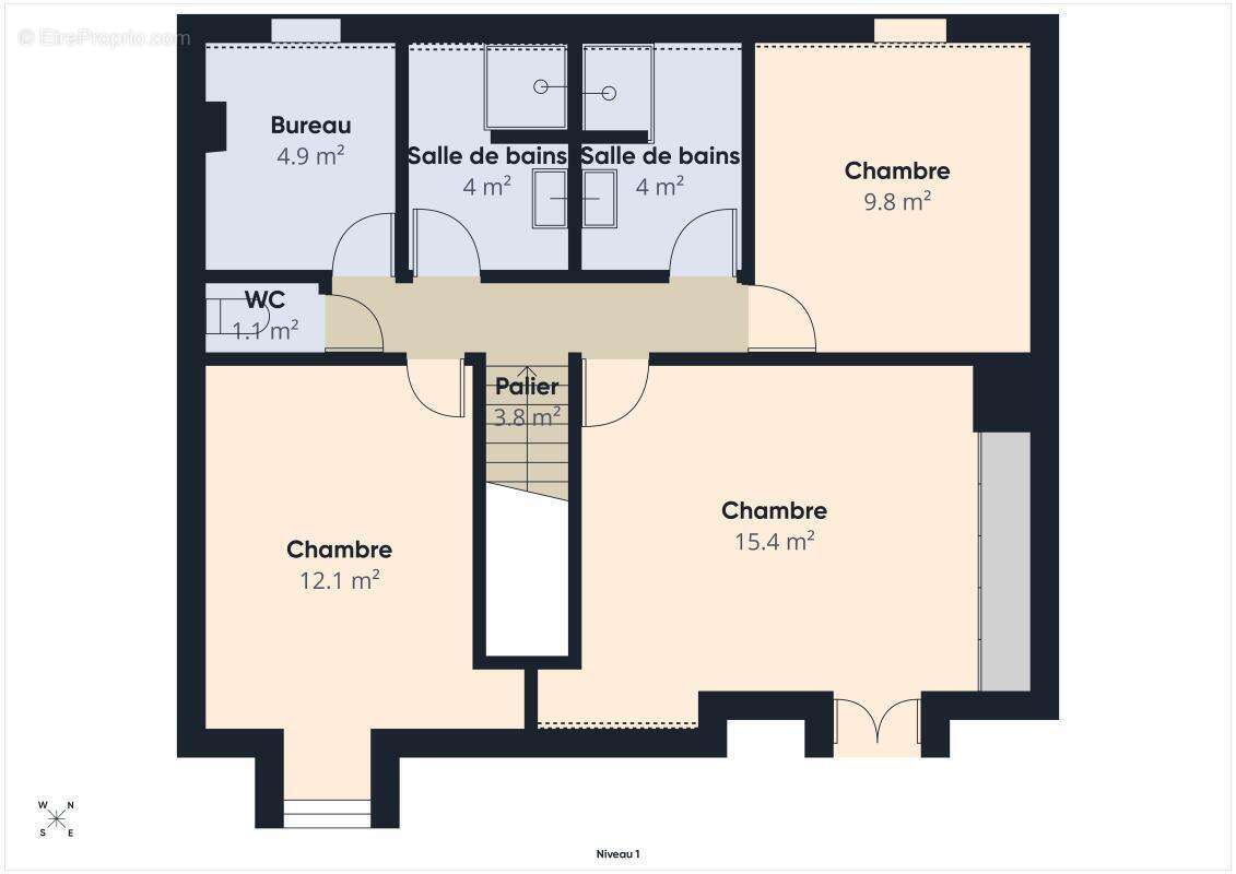 Maison familiale de 107m² avec terrasse et jardin - en vente à Versailles Porchefontaine (78000) - photo 23
