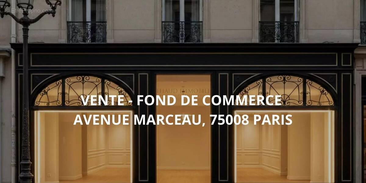 Commerce à PARIS-8E