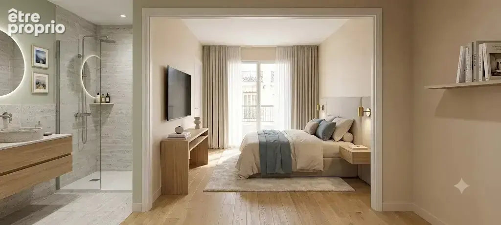 Splendide 3P traversant de 70 m² avec terrasse et balcon – Entièrement rénové et meublé – Nice Libération - photo 4