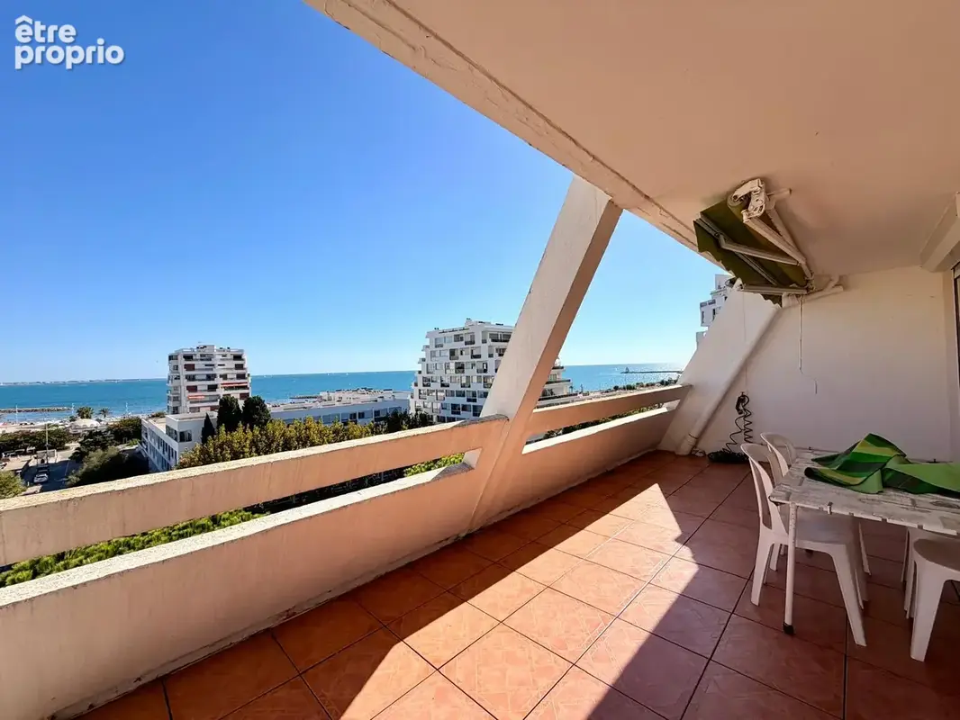 Appartement type 3 vue sur mer avec Parking privatif. - photo 2