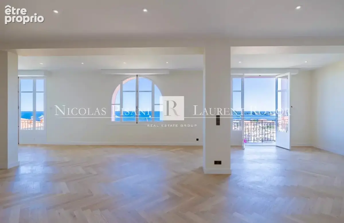 Appartement a vendre a beaulieu sur mer - 190 m² - vue mer panoramique - proche du centre ville - photo 2