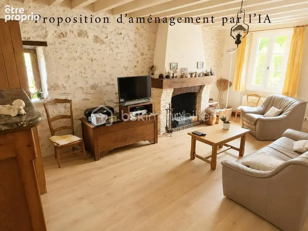 Charmante longère endroit privilégié – 4 chambres – terrain de 1 920 m² – fort potentiel - photo 12