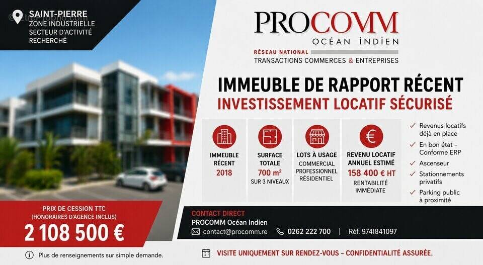 Appartement à SAINT-PIERRE
