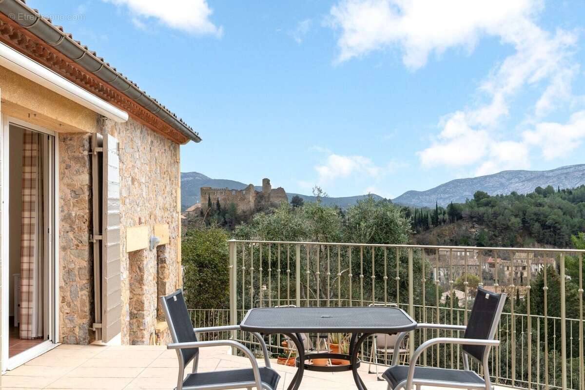 Splendide mas en pierre, piscine, vues sur les Corbières et le chateau - photo 12