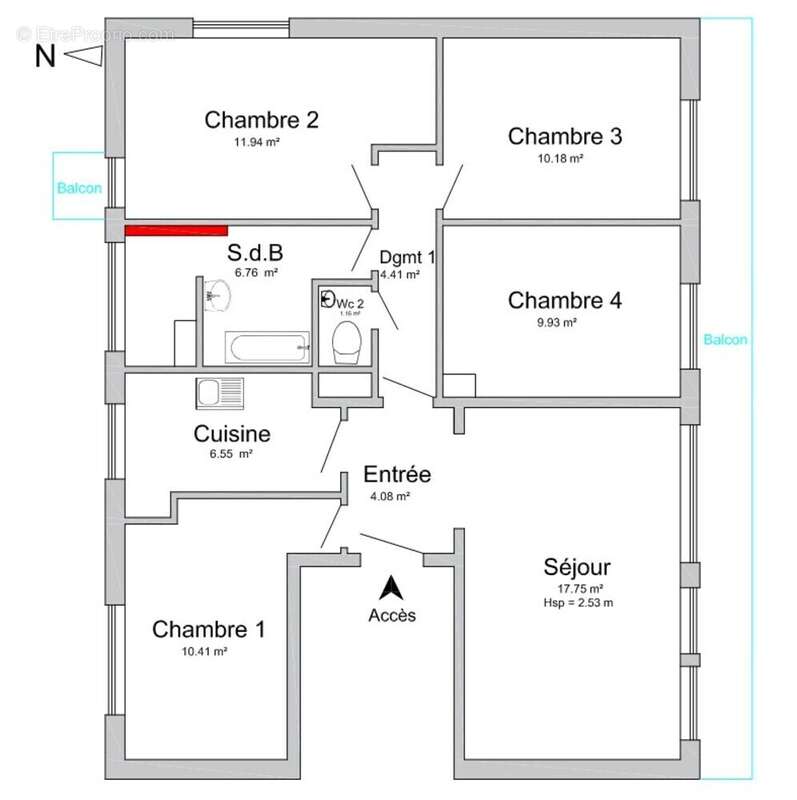 Appartement à LE PLESSIS-ROBINSON