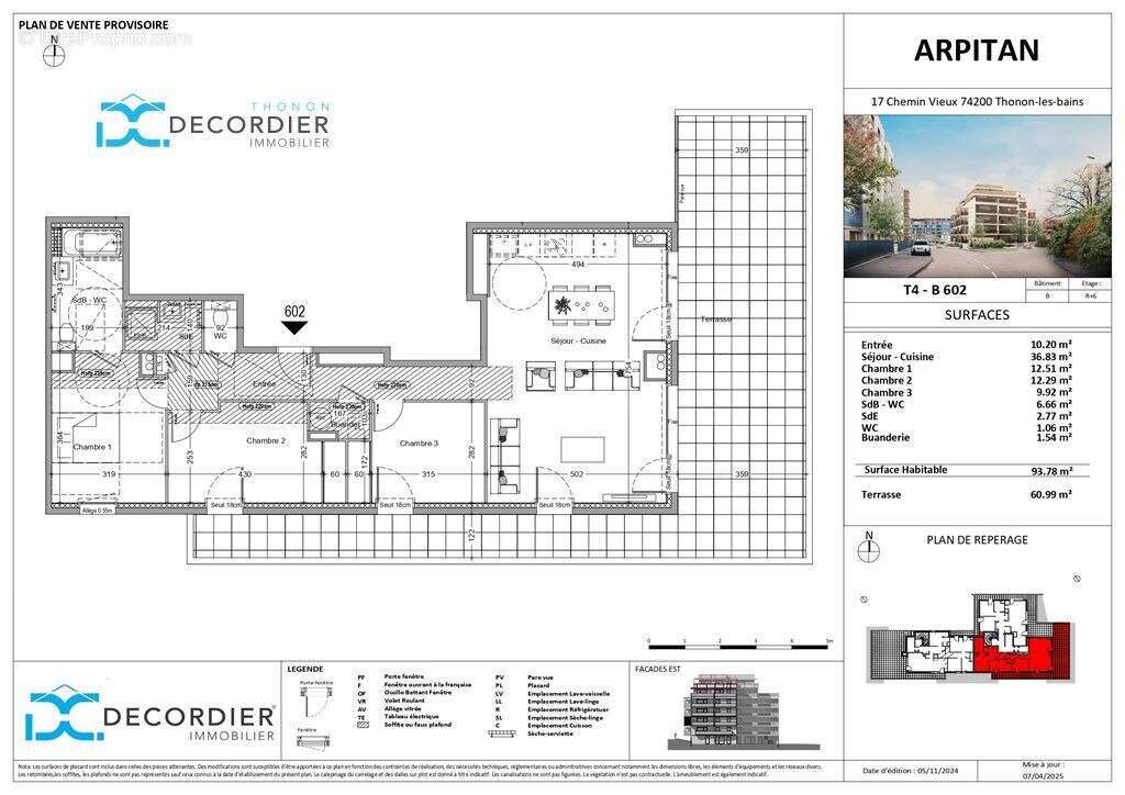 T4 neuf  à vendre - thonon-les-bains (74200) - photo 3