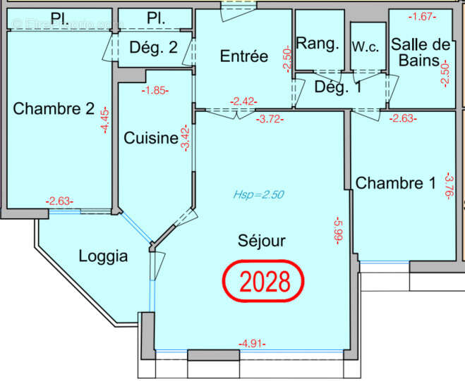 Appartement à LE CHESNAY