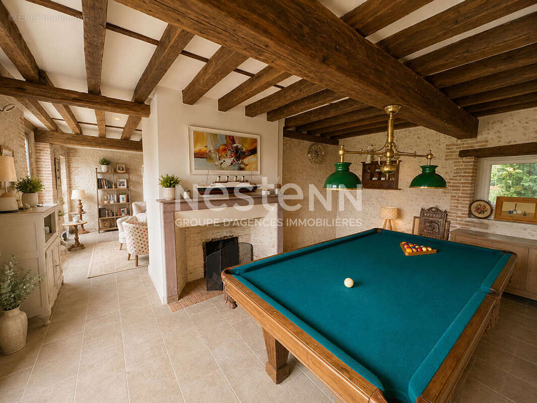 Maison Chaumont En Vexin 10 pièce(s) 248 m2 + piscine chauffée - photo 8