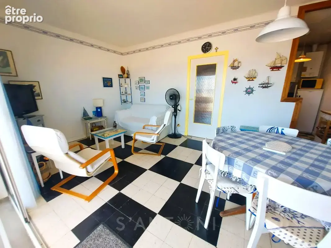 Vieux marseillan plage  front de mer - vue mer, t3, terrasse, parking - photo 17