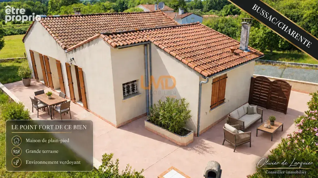 Maison à BUSSAC-SUR-CHARENTE