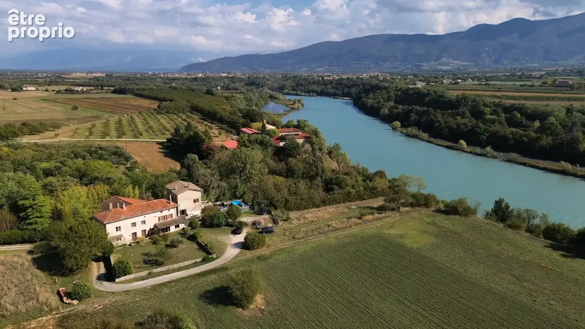Ancien relais de poste à vendre à Saint-Paul-lès-Romans   305 m2, 1,5 ha et vue Vercors - photo 3