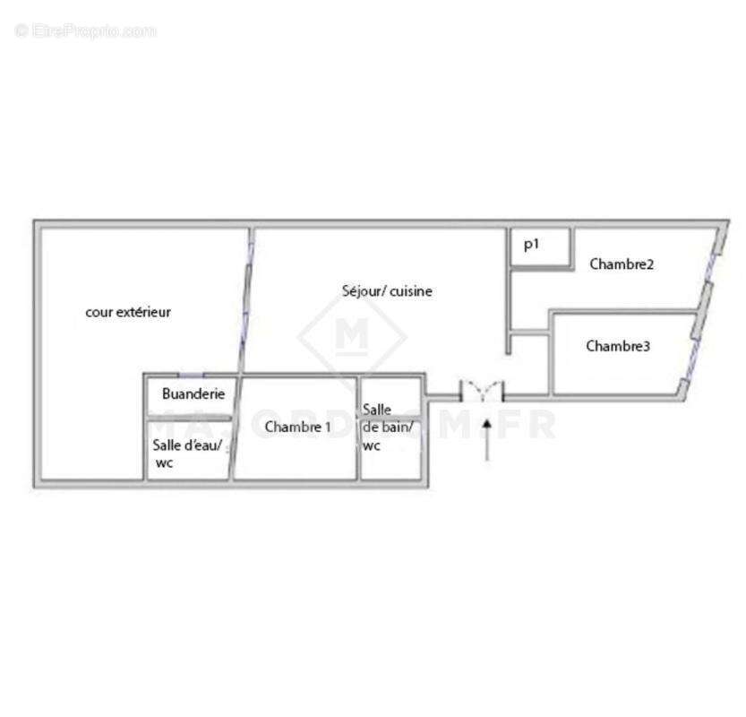 Appartement à MARSEILLE-6E