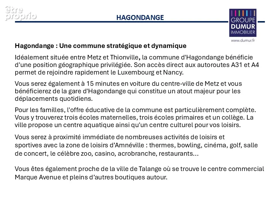 Appartement Hagondange 4 pièce(s) - photo 7