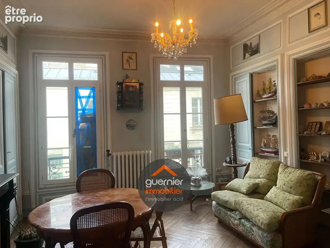 T2  haussmannien 51 m2 prox vieux marche rouen - photo 2