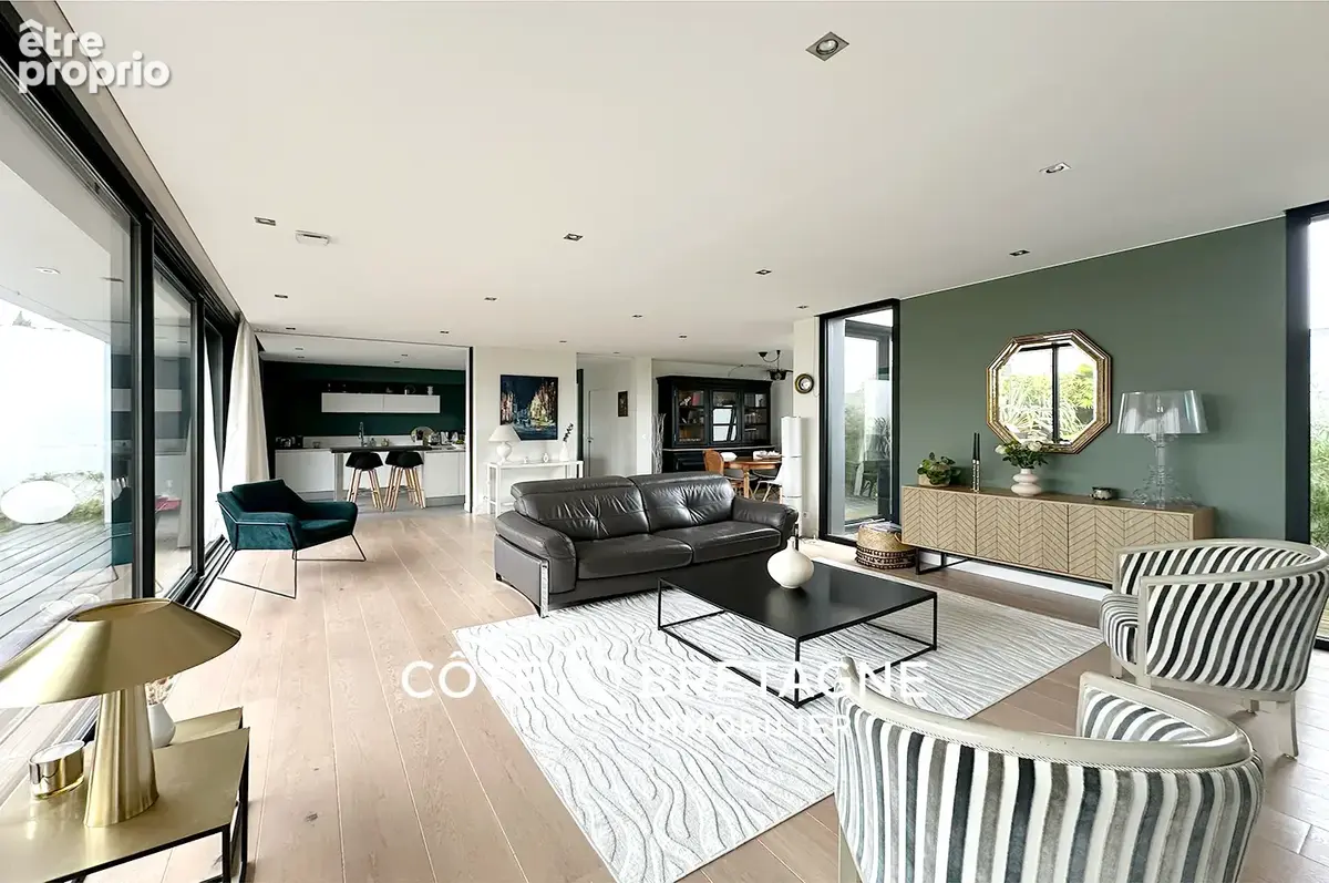 Superbe maison d’architecte a vannes dans le morbihan  réf : 202546 - photo 5